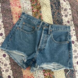 Aritzia Denim Forum 90s vintage cut off short